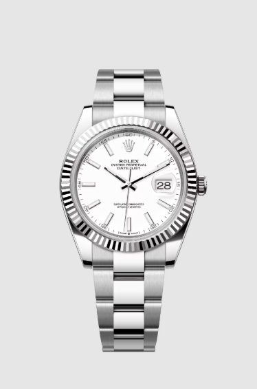 Rolex Datejust White Dial Oyster Watch In Pakistan